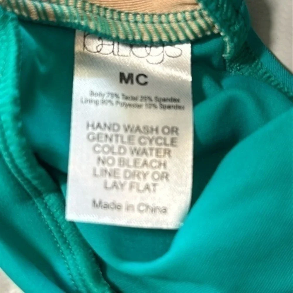 AXS Baltogs Jade Teal High Waist‎ Dance Briefs adult XS New